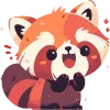 ☺️ Эмодзи «Red Pandas» для Telegram