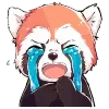 😭 Эмодзи «Red Pandas» для Telegram