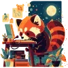 💻 Эмодзи «Red Pandas» для Telegram