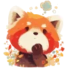🤔 Эмодзи «Red Pandas» для Telegram