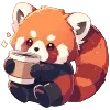 ☕️ Эмодзи «Red Pandas» для Telegram