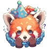 🤡 Эмодзи «Red Pandas» для Telegram