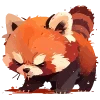 🩸 Эмодзи «Red Pandas» для Telegram