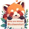 🫶 Эмодзи «Red Pandas» для Telegram