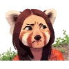 🫤 Эмодзи «Red Pandas» для Telegram