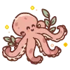 🐙 Эмодзи «Набор эмоджи с милыми нейро рисунками» для Telegram
