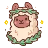 🦙 Эмодзи «Набор эмоджи с милыми нейро рисунками» для Telegram