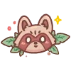 🦝 Эмодзи «Набор эмоджи с милыми нейро рисунками» для Telegram