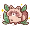 🦝 Эмодзи «Набор эмоджи с милыми нейро рисунками» для Telegram