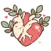 ❤️ Эмодзи «Набор эмоджи с милыми нейро рисунками» для Telegram