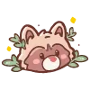 🦝 Эмодзи «Набор эмоджи с милыми нейро рисунками» для Telegram
