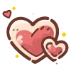 ❤️ Эмодзи «Набор эмоджи с милыми нейро рисунками» для Telegram
