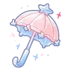 ☂️ Эмодзи «☠ розовые эмодзи» для Telegram