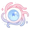 👁 Эмодзи «☠ розовые эмодзи» для Telegram