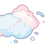 ☁️ Эмодзи «☠ розовые эмодзи» для Telegram