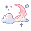🌙 Эмодзи «☠ розовые эмодзи» для Telegram
