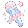 🎙 Эмодзи «☠ розовые эмодзи» для Telegram