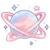 🪐 Эмодзи «☠ розовые эмодзи» для Telegram