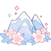 🌱 Эмодзи «☠ розовые эмодзи» для Telegram