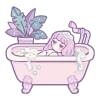 🛀 Эмодзи «Нежные» для Telegram