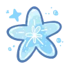 🌸 Эмодзи «голубой шёпот ©» для Telegram