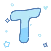 🔠 Эмодзи «голубой шёпот ©» для Telegram