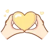 💛 Эмодзи «yellow» для Telegram