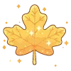 🍁 Эмодзи «yellow» для Telegram