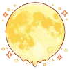 🌕 Эмодзи «yellow» для Telegram