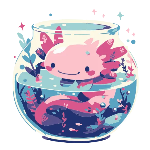 💖 Эмодзи «Axolotl» для Telegram