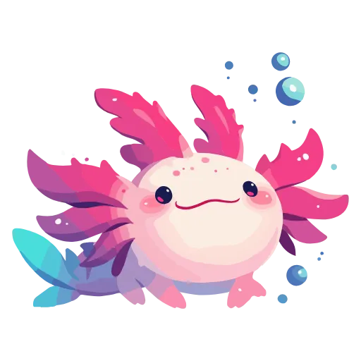 💖 Эмодзи «Axolotl» для Telegram