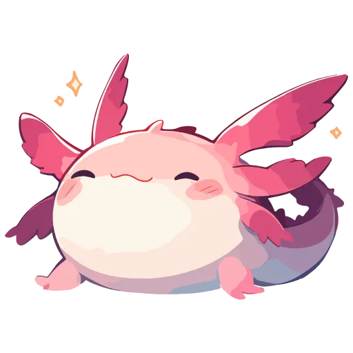💖 Эмодзи «Axolotl» для Telegram