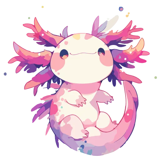 💖 Эмодзи «Axolotl» для Telegram