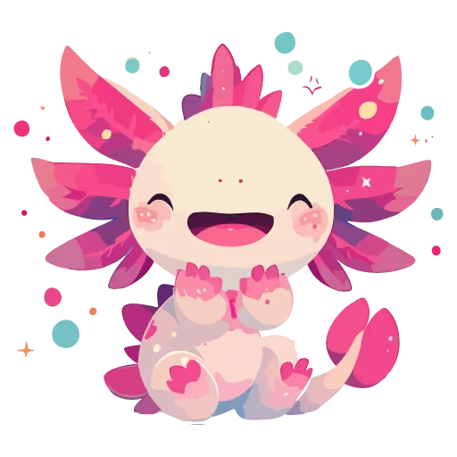 💖 Эмодзи «Axolotl» для Telegram