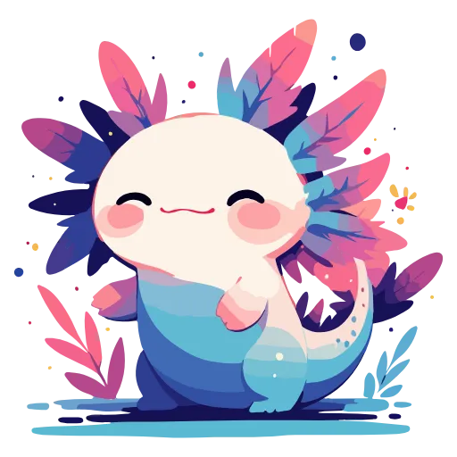 💖 Эмодзи «Axolotl» для Telegram