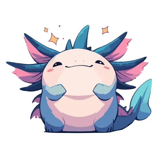 💖 Эмодзи «Axolotl» для Telegram