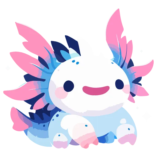 Эмодзи Axolotl для Telegram — скачать