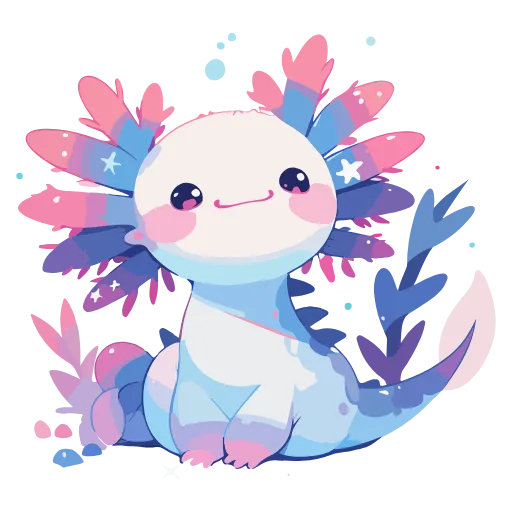 💖 Эмодзи «Axolotl» для Telegram