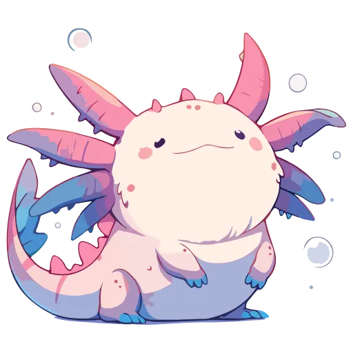 💖 Эмодзи «Axolotl» для Telegram