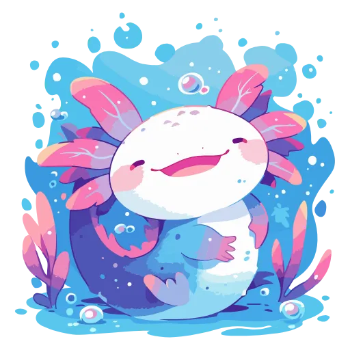 💖 Эмодзи «Axolotl» для Telegram