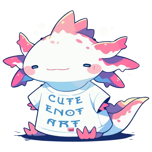 💖 Эмодзи «Axolotl» для Telegram
