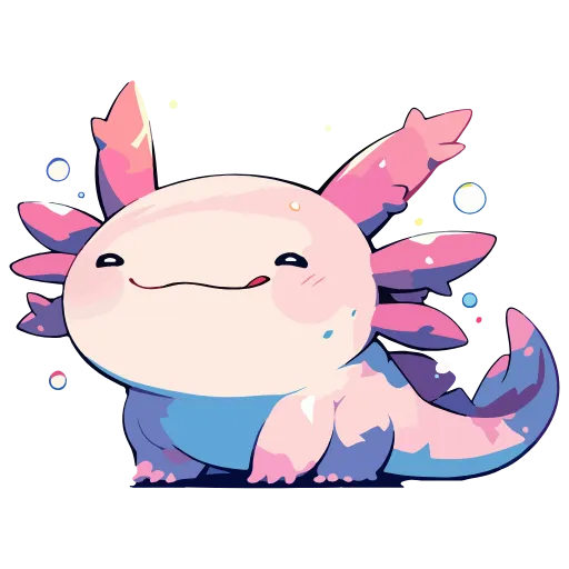 💖 Эмодзи «Axolotl» для Telegram