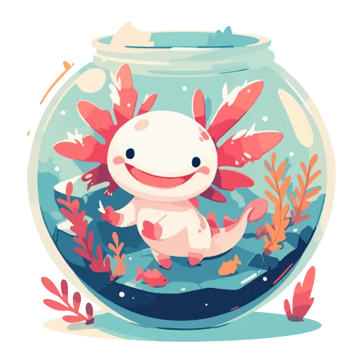 💖 Эмодзи «Axolotl» для Telegram