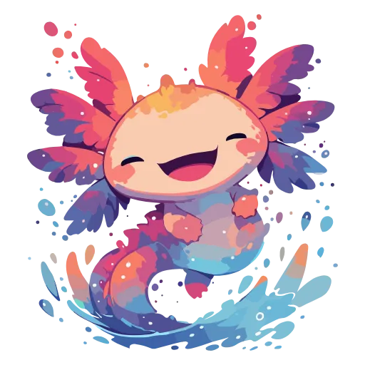 💖 Эмодзи «Axolotl» для Telegram