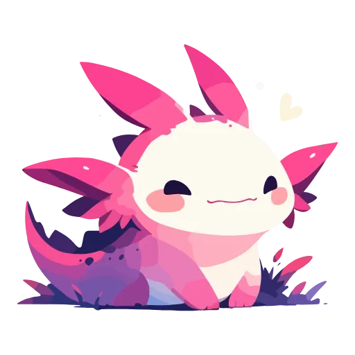 💖 Эмодзи «Axolotl» для Telegram