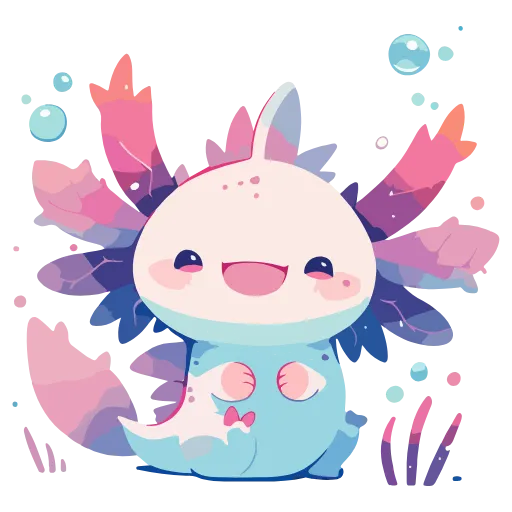 💖 Эмодзи «Axolotl» для Telegram