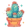 🌵 Эмодзи «Новогодний 12» для Telegram