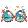 🕶 Эмодзи «Новогодний 12» для Telegram