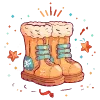 👟 Эмодзи «Новогодний 12» для Telegram