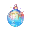 🔮 Эмодзи «Новогодний 3» для Telegram